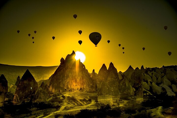 Yellow tour of Cappadocia
