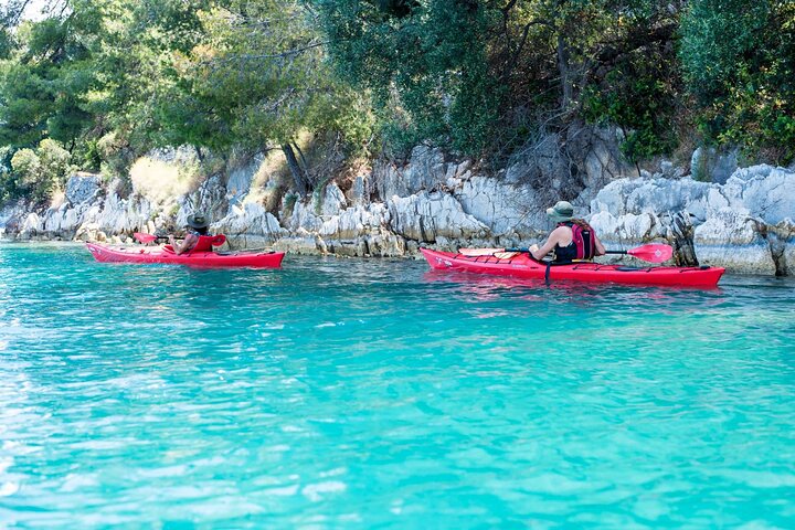 Full-Day Sea Kayaking Tour in Lefkada