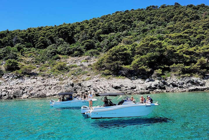 Small Group Blue Cave and Sunj Beach Boat Tour from Dubrovnik