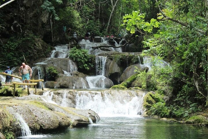 Tour to Copalitilla Magical Waterfalls from Huatulco with admission included