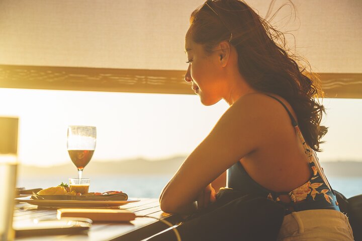 Luxury Boat to James Bond Islands with Lunch and Sunset Dinner