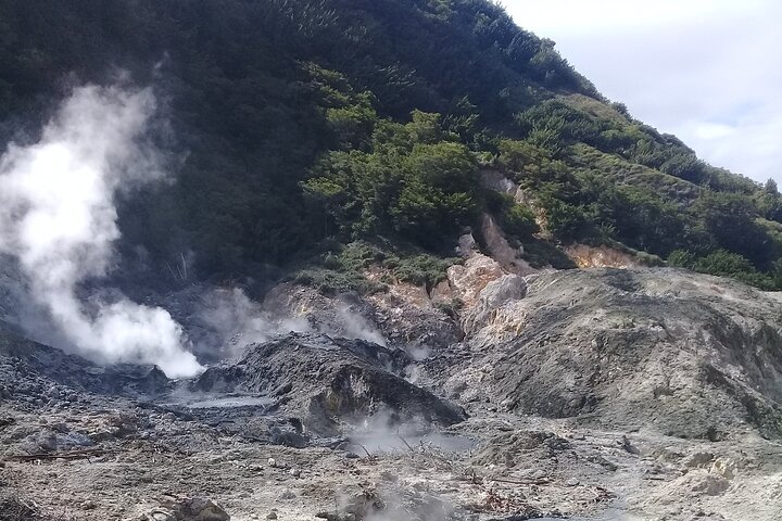 Private St Lucia Drive-In Volcano, Mud Baths & Waterfall