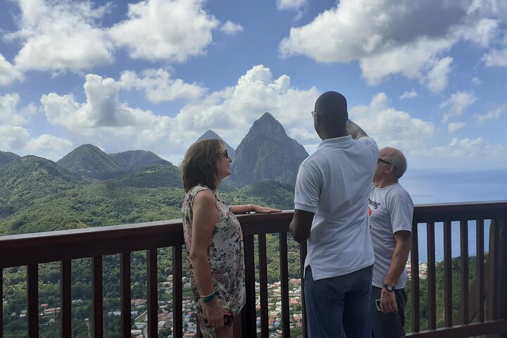 Private St Lucia Drive-In Volcano, Mud Baths & Waterfall