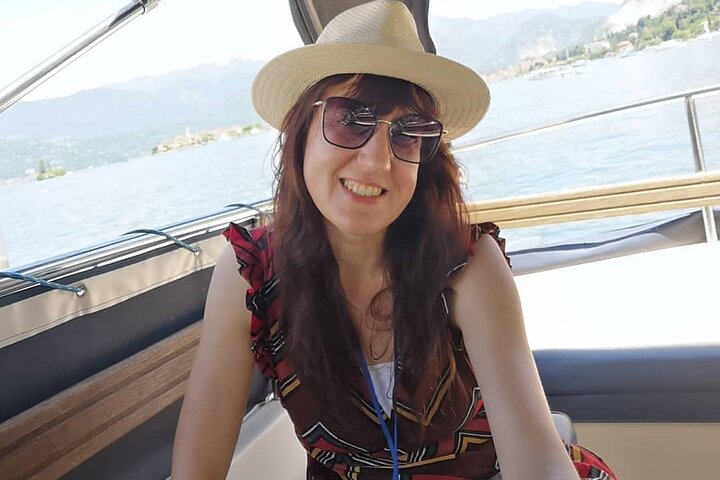 Micaela's exclusive private sunset cruise on lake Maggiore