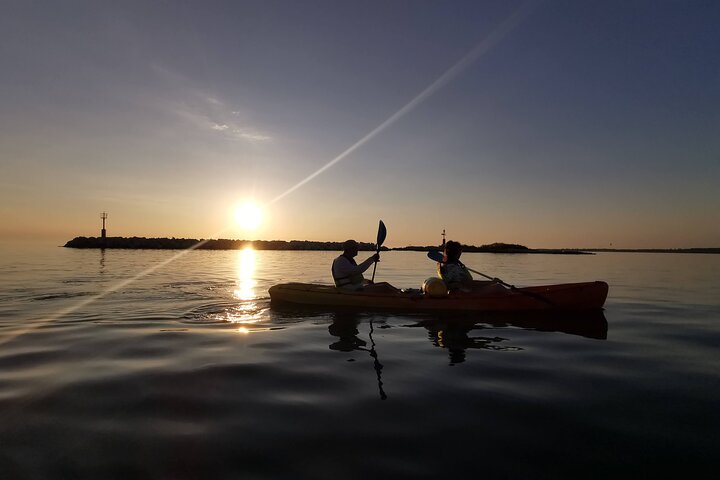 Poreč sunset sea kayaking tour