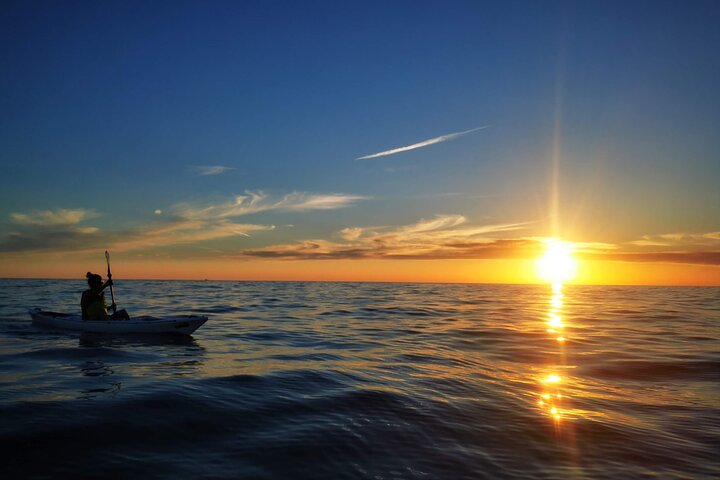 Poreč sunset sea kayaking tour
