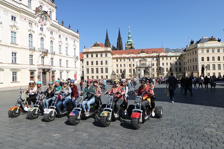 Amazing !!! Electric Trike Tour of Prague, live guide included
