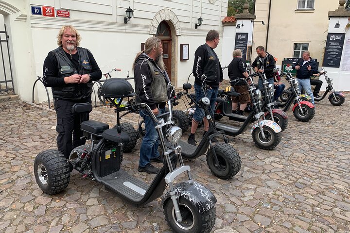 Amazing !!! Electric Trike Tour of Prague, live guide included