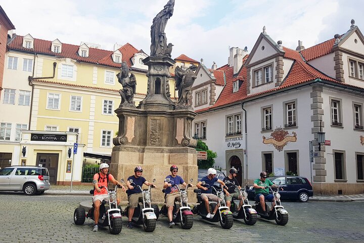 Amazing !!! Electric Trike Tour of Prague, live guide included
