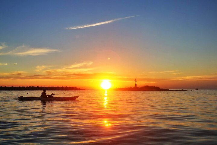 Poreč sunset sea kayaking tour