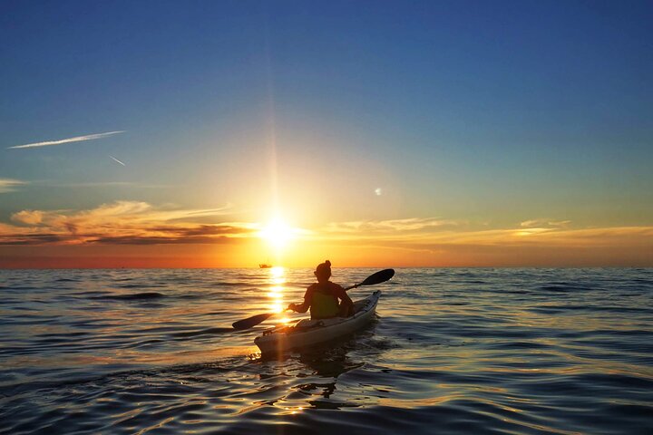 Poreč sunset sea kayaking tour