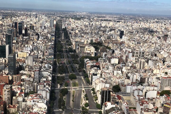 Private Helicopter Flight over the City of Buenos Aires