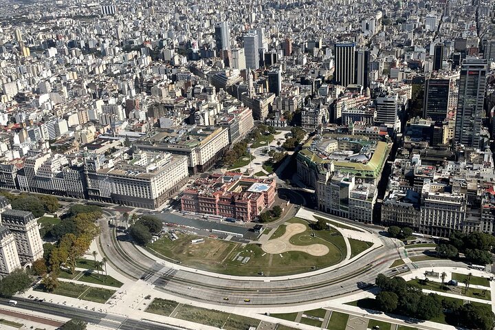 Private Helicopter Flight over the City of Buenos Aires