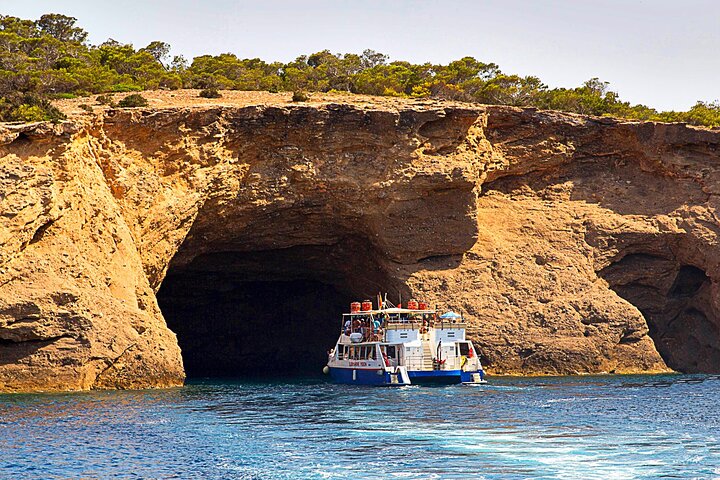Ibiza Beach Hopping Cruise with Paddleboards, Drinks and Food 6h