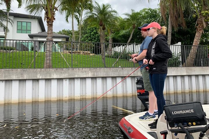 Private Exotic Freshwater Fishing Charter in South Florida