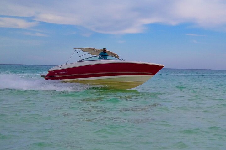PRIVATE! | 4-hour Speed Boat Trip | Swim With Dolphins, Snorkeling & Island