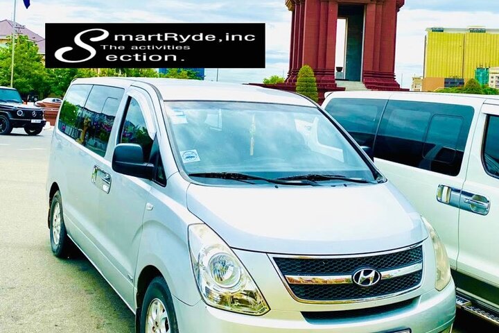 Private intercity transfer ! From any cities in Cambodia to Phnom Penh (One Way)