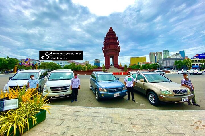 Private intercity transfer ! From any cities in Cambodia to Phnom Penh (One Way)