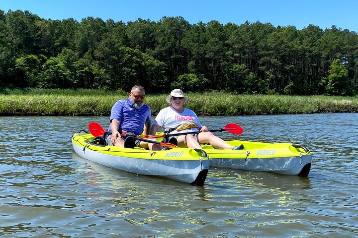Tandem Kayak Rental in Rehoboth Bay
