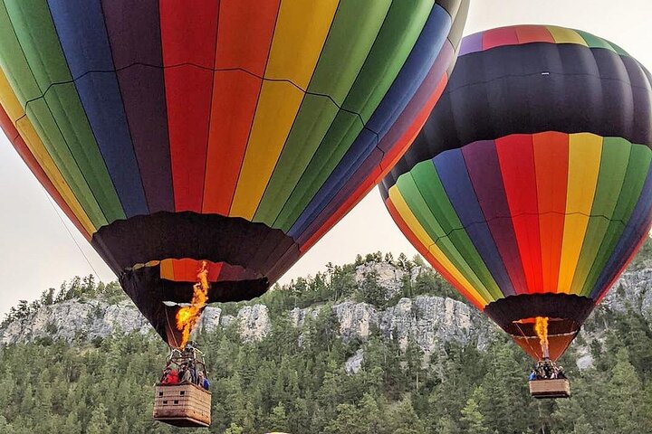 Hot Air Balloon Flight Over Black Hills