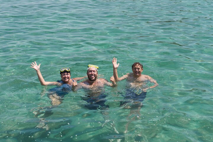 Blue Lagoon & 3 Islands Small-Group Speedboat Tour