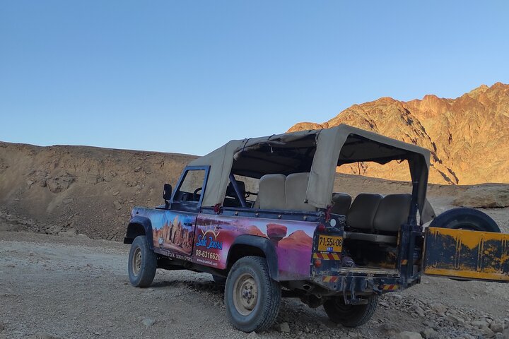Jeep tour adventure Eilat mountains