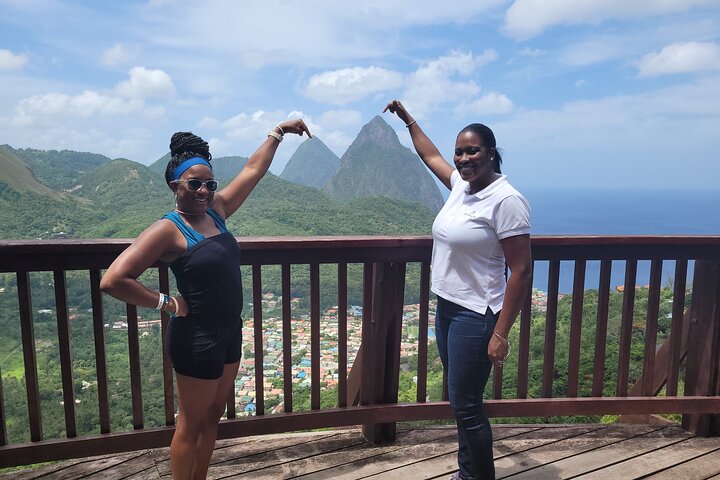 Private St Lucia Drive-In Volcano, Mud Baths & Waterfall