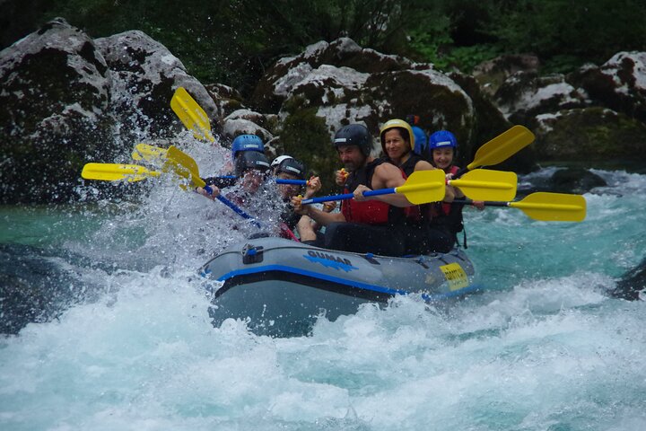 Soča River Rafting in Bovec with Professional Photo Service