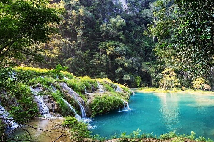 Discover The Paradisiacal Semuc Champey + Kanba Caves - Tour From Cobán