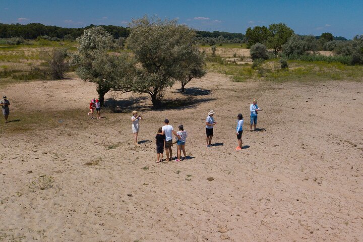GROUP Guided Day Trip to the Danube Delta, Tulcea - Letea