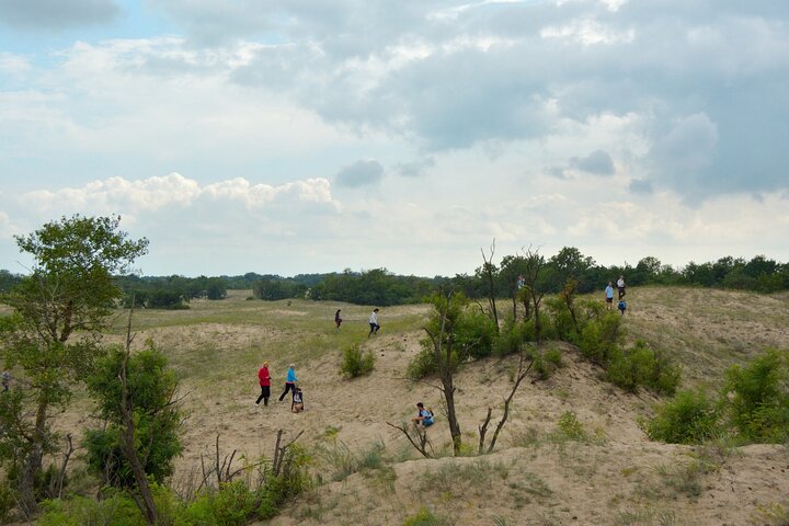 GROUP Guided Day Trip to the Danube Delta, Tulcea - Letea