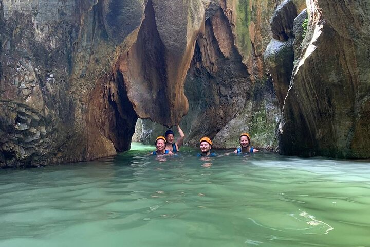 From Estepona: Guided Canyoning Tour on the Guadalmina River