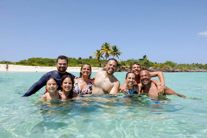 All Inclusive Snorkel and Slide Boat Tour: Icacos or Vieques