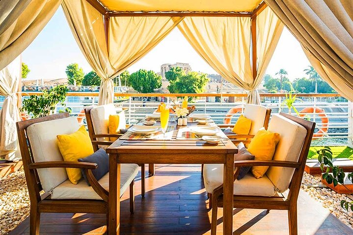 5 Days Nile Cruise From Luxor To Aswan Including Hot Air Balloon & Abu Simbel