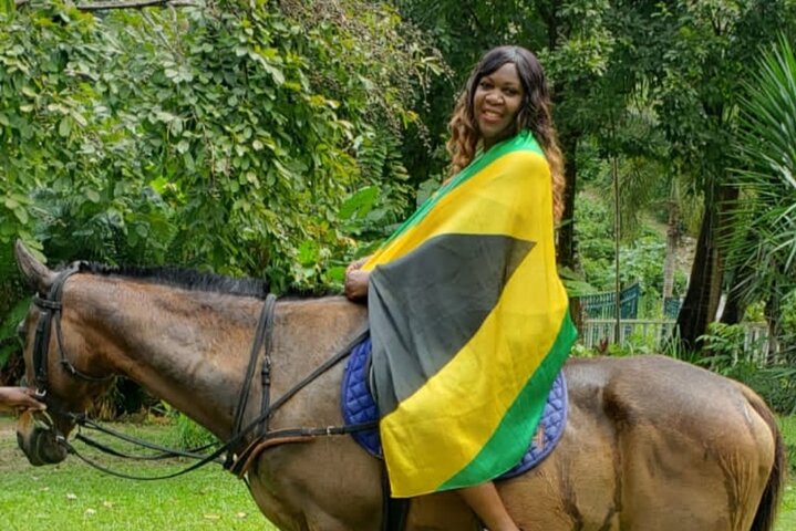 Jamaica Blue Hole, Konoko Falls, River Tubing and Riding Horse