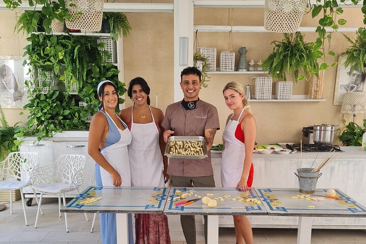 Sea View Sicilian Cooking Class & Taormina Market with Chef Mimmo
