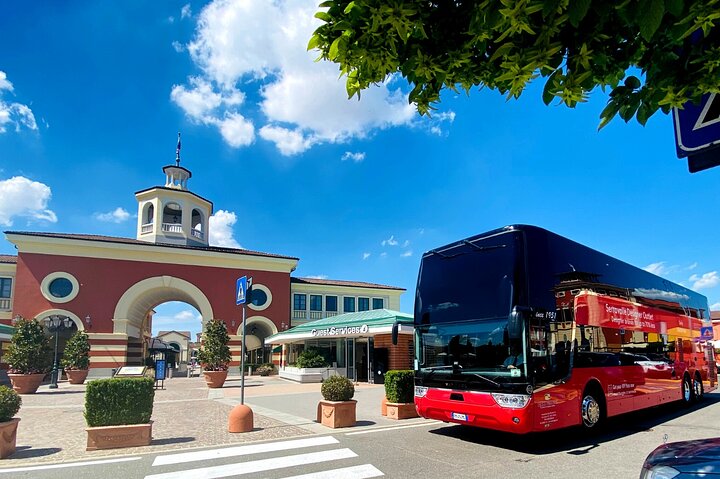 Serravalle Outlet Shopping Mall Shuttle Bus - Return ticket