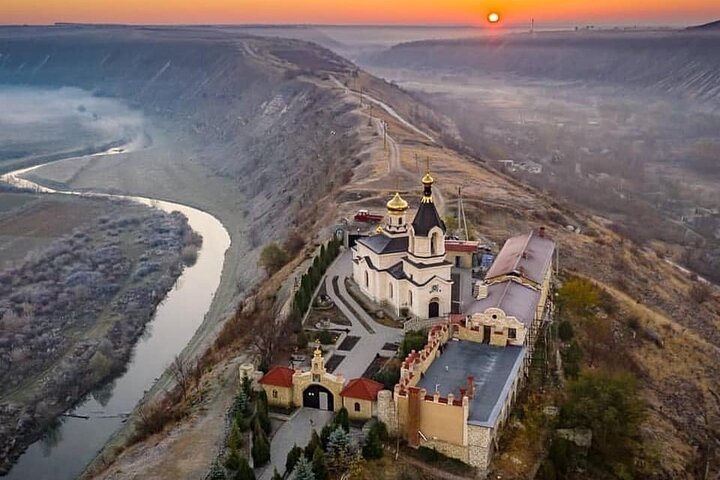 Best of Moldova: Cricova Winery & Old Orhei and Curchi Monastery