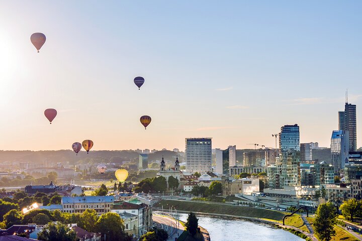 Premium Hot Air Balloon Ride Over Vilnius(when possible)or Trakai