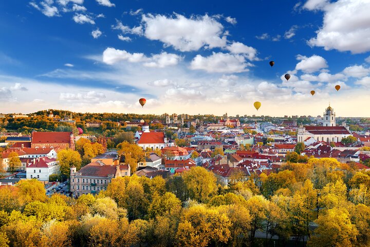 Premium Hot Air Balloon Ride Over Vilnius(when possible)or Trakai