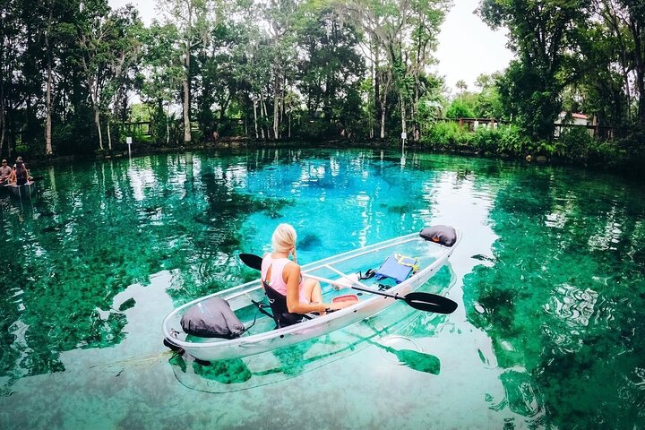 Clear Kayak Three Sisters Springs & Manatee Tour Of Crystal River