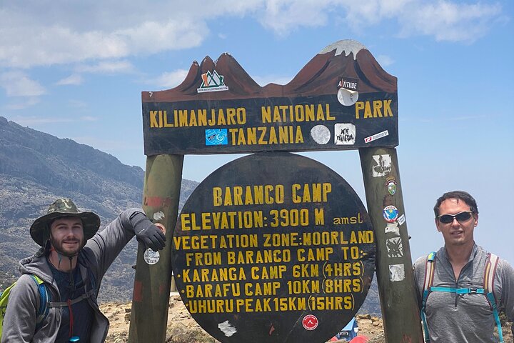 8 Days Lemosho Route