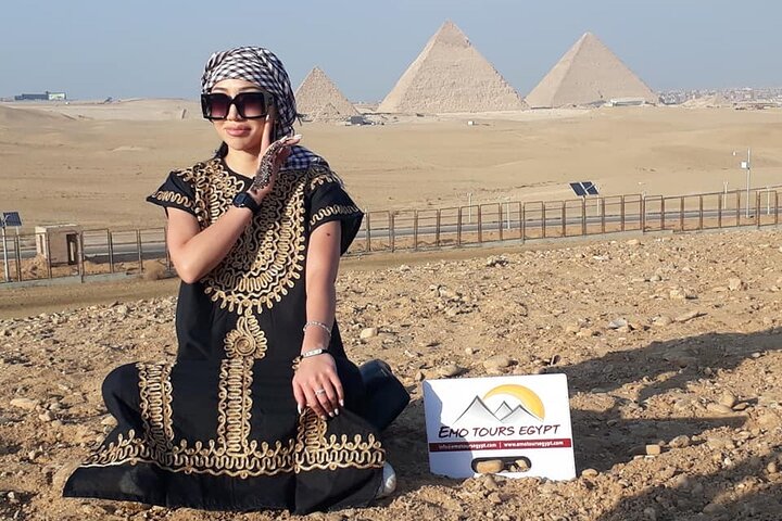 Sightseeing Private Tour to Giza Pyramids Sphinx & 1 Hour ATV Quad Bike Ride