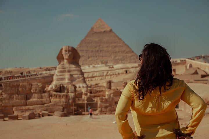 Sightseeing Private Tour to Giza Pyramids Sphinx & 1 Hour ATV Quad Bike Ride