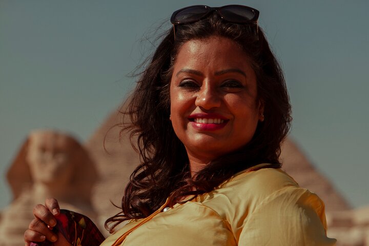 Sightseeing Private Tour to Giza Pyramids Sphinx & 1 Hour ATV Quad Bike Ride