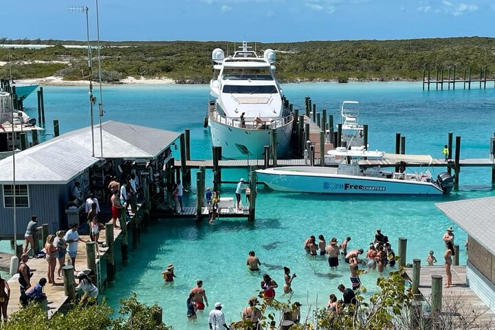 Exuma Island Hopping Swimming Pigs Tour with Lunch from Nassau