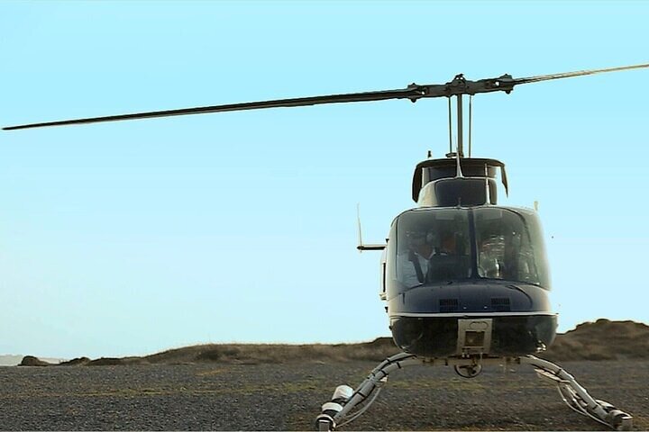 Private Helicopter Transfer from Antiparos to Santorini
