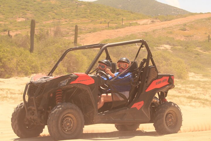 Cabo Migrino Beach & Desert UTV Tour and Tequila Tasting
