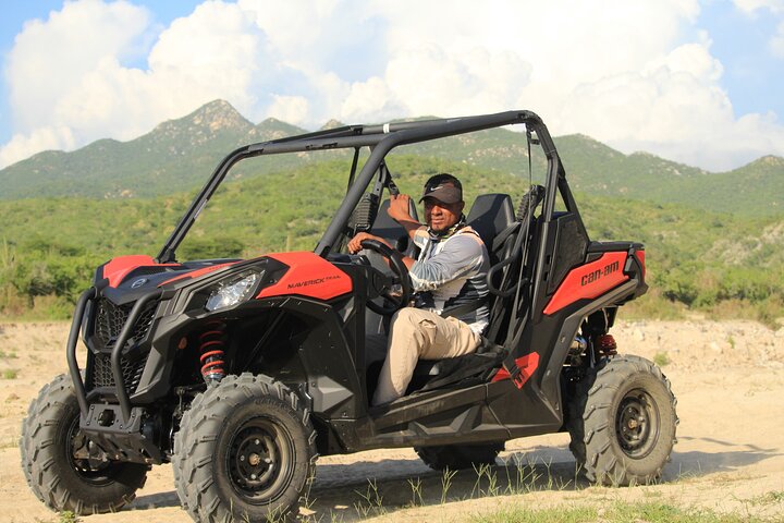 Cabo Migrino Beach & Desert UTV Tour and Tequila Tasting