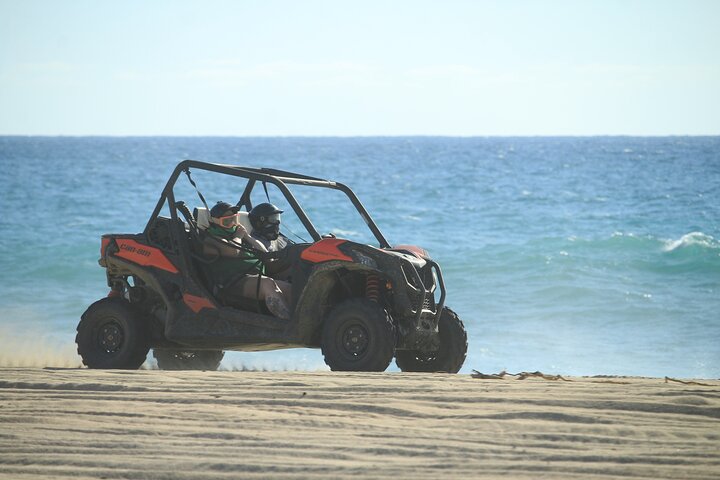 Cabo Migrino Beach & Desert UTV Tour and Tequila Tasting